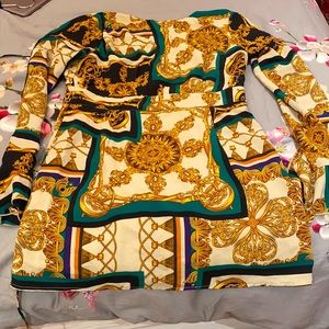 Fashion Nova Versace dress